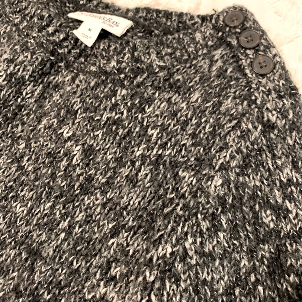 Cozy black sweater